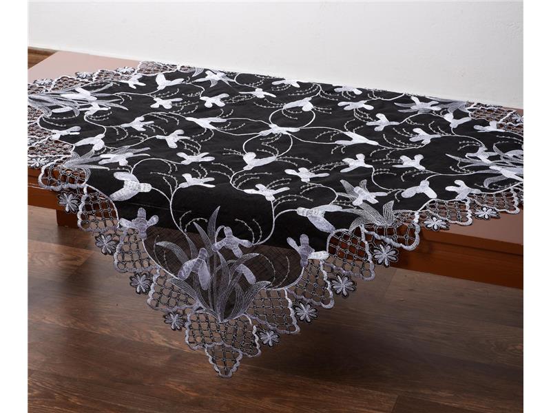 Τραπεζοκαρέ (130cm x 130cm) 8215 Μαύρο