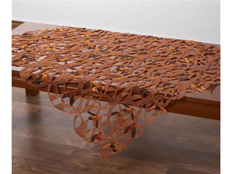 Τραπεζοκαρέ (130cm x 130cm) 7824 Καφέ