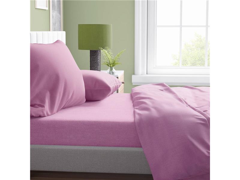 Σεντόνι 1 τεμ Solid 492 240X270 Lila 100% Cotton