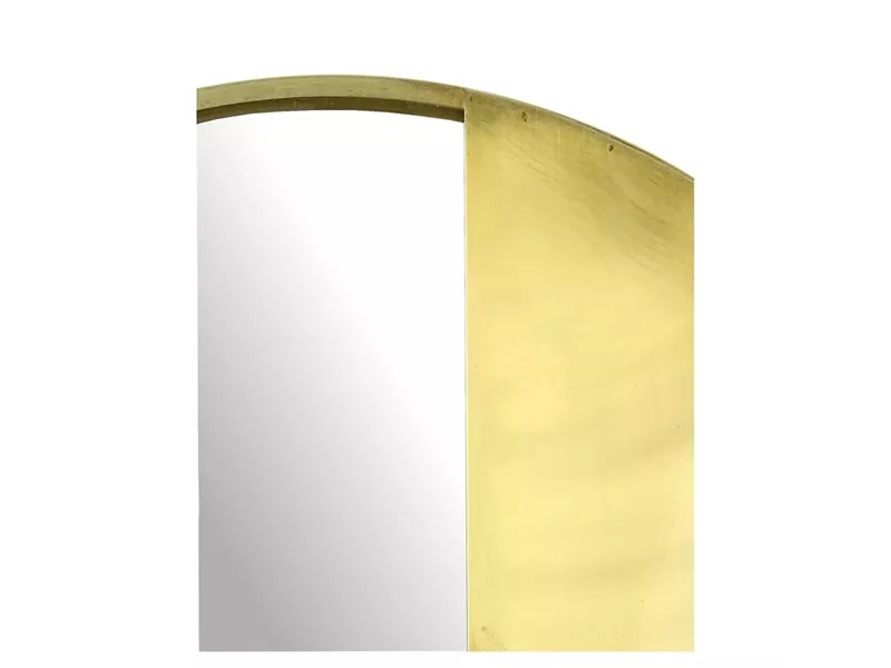 Καθρέπτης ArteLibre Χρυσό Μέταλλο 60x2.5x60cm