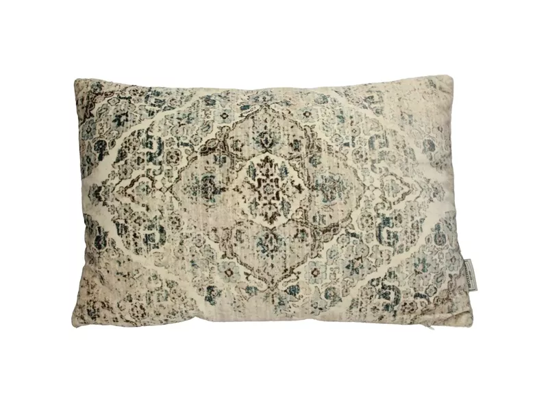 Μαξιλάρι ArteLibre Vintage Μπεζ Βελούδο 40x60cm