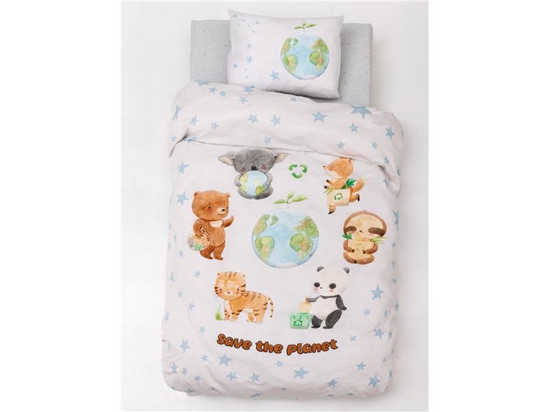 Σετ Σεντόνια Κούνιας Happy Baby 120x160 HB0612 Palamaiki        