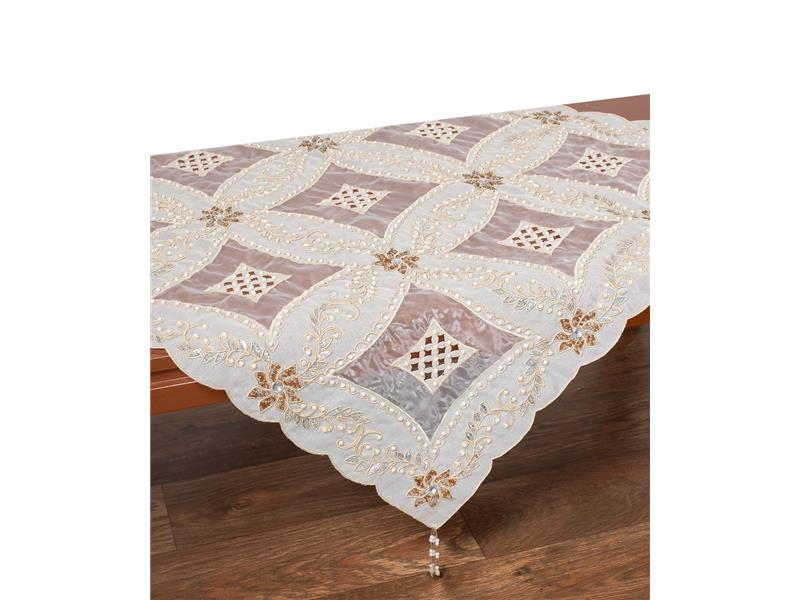 Τραπεζοκαρέ (130cm x 130cm) 090 Χρυσό