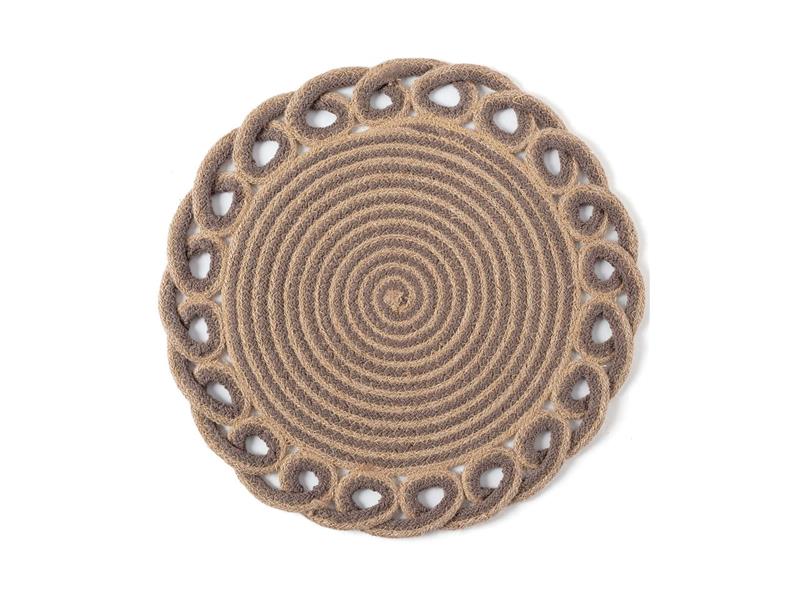 Σουπλά γιούτα 1911 (38cm) light grey