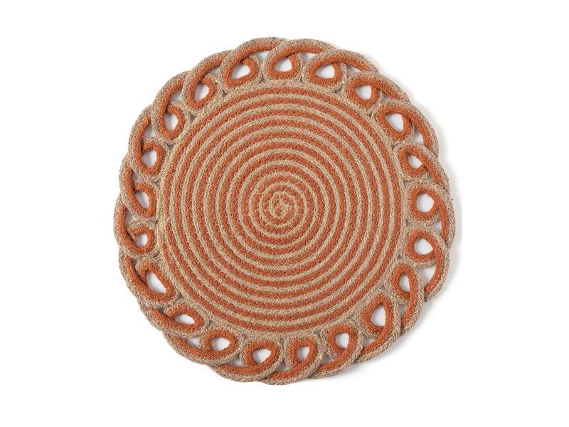 Σουπλά γιούτα 1911 (38cm) rust