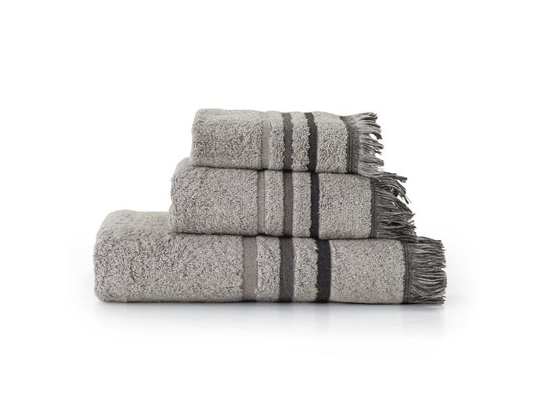 Πετσέτες Σετ 3ΤΜΧ Jill Γκρι