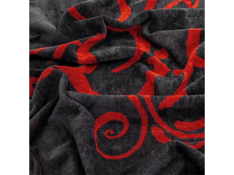 LINO ΠΕΤΣΕΤΑ ΘΑΛΑΣΣΗΣ SUNNY LIFE DGREY-RED 86X160