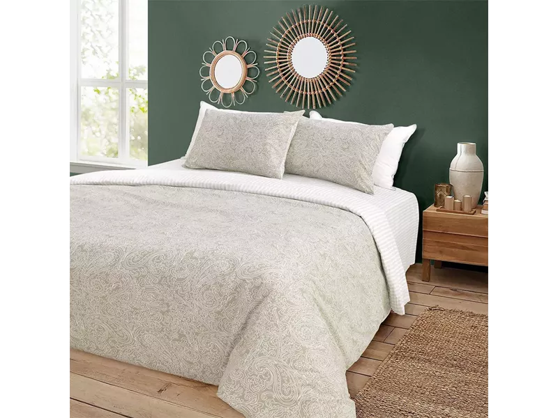 LINO ΣΕΤ ΠΑΠΛΩΜΑΤΟΘΗΚΗ PASILIO BEIGE FLANNEL 220X240