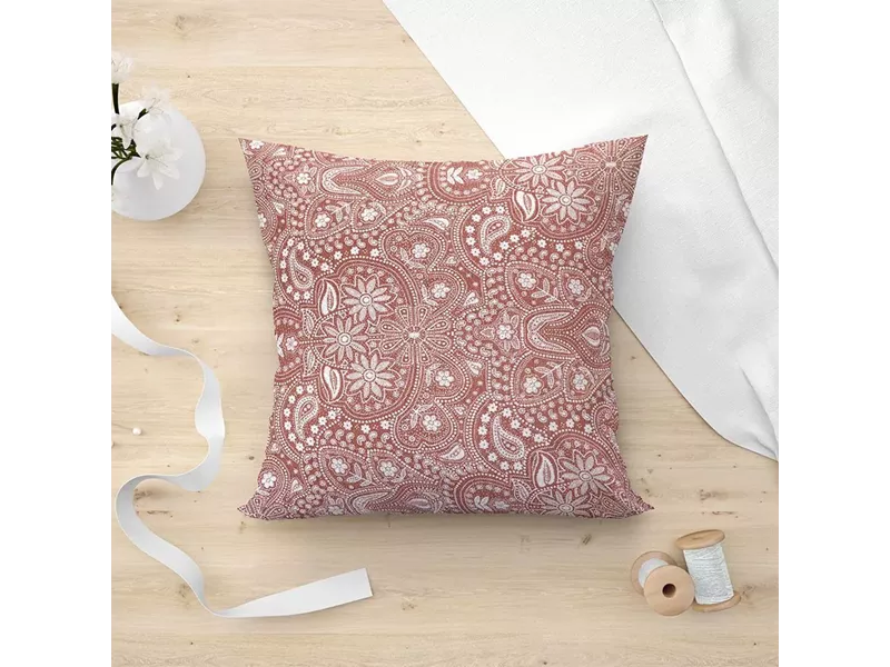 LINO ΜΑΞΙΛΑΡΟΘΗΚΗ SEFU 302 RED 45X45