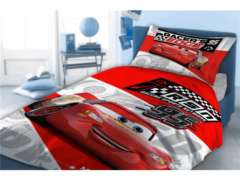 Σεντόνια Σετ 2 τεμ Disney Home Cars 772 160X240 Pink 100% Cotton