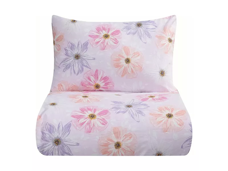 LINO ΣΕΤ ΠΑΠΛΩΜΑΤΟΘΗΚΗ BLUME LILAC 160X240