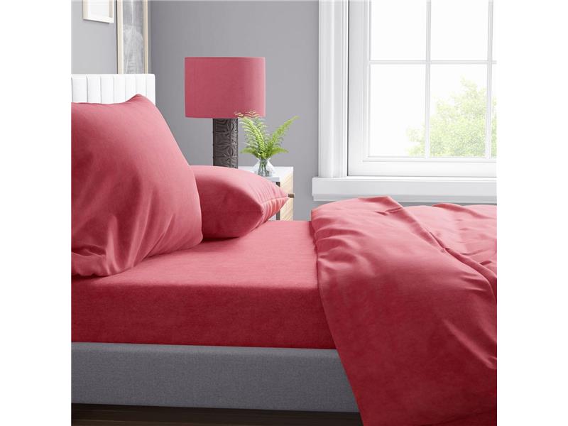 Σεντόνι 1 τεμ Shadow 23 220X240 Red Cott/Pol 70/30