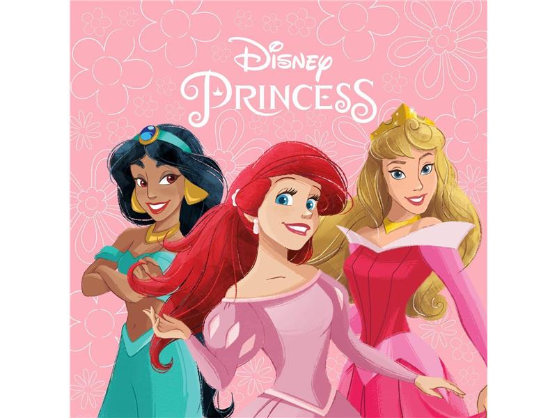 Λαβέτα Νηπιαγωγείου Disney Home Princess 80 30X30 Coral 100% Polyester