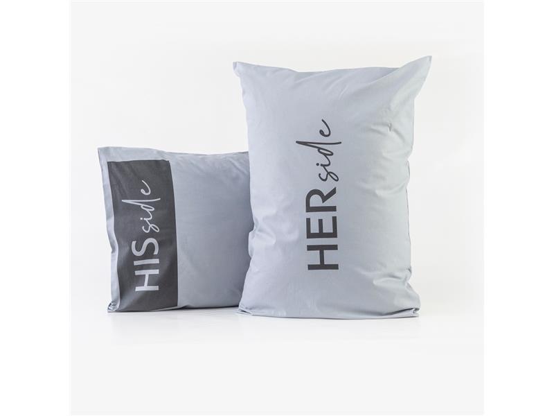 Ζεύγος Μαξιλαροθήκες His&Hers Side