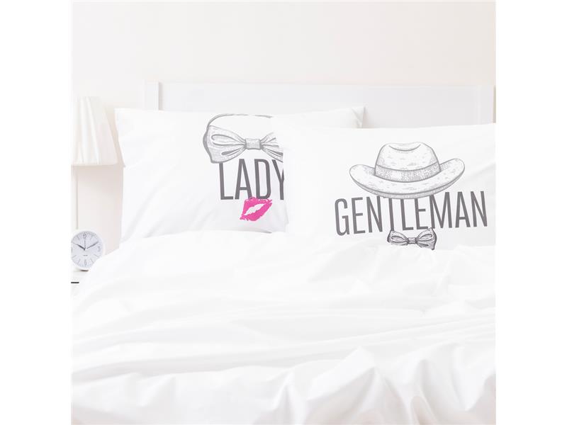 Ζεύγος Μαξιλαροθήκες Ladies&Gentlemen