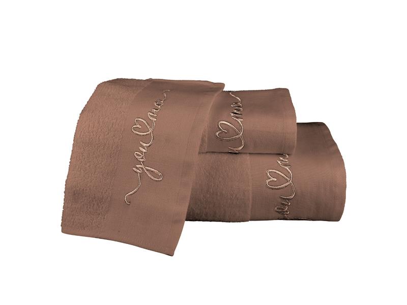 Πετσέτες Σετ 3ΤΜΧ You&Me σε κουτί