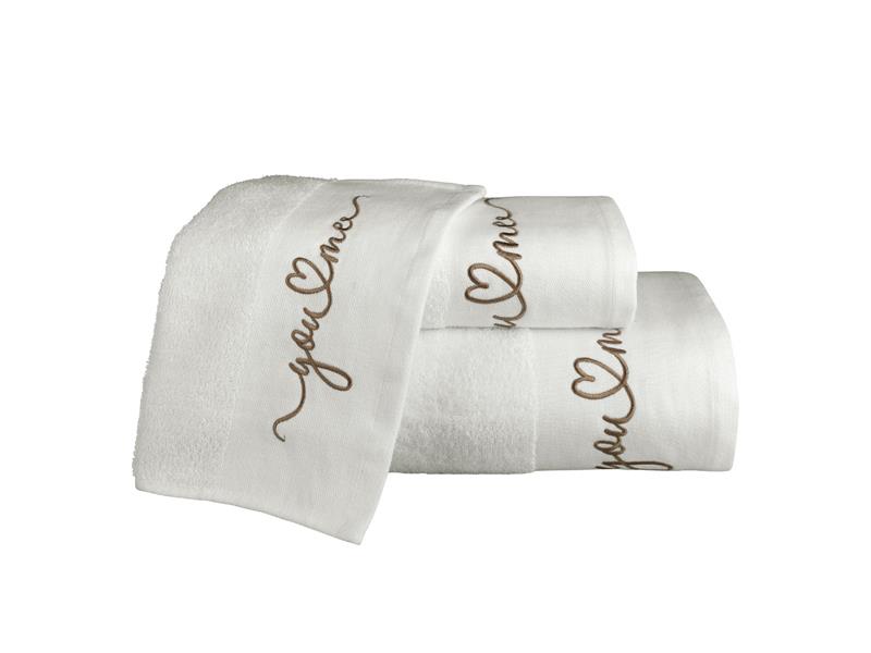 Πετσέτες Σετ 3ΤΜΧ You&Me σε κουτί