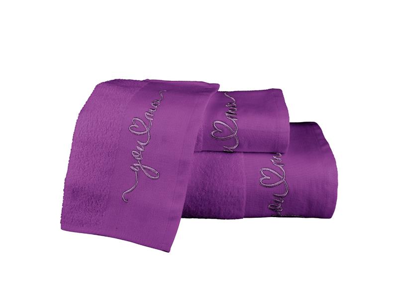 Πετσέτες Σετ 3ΤΜΧ You&Me σε κουτί