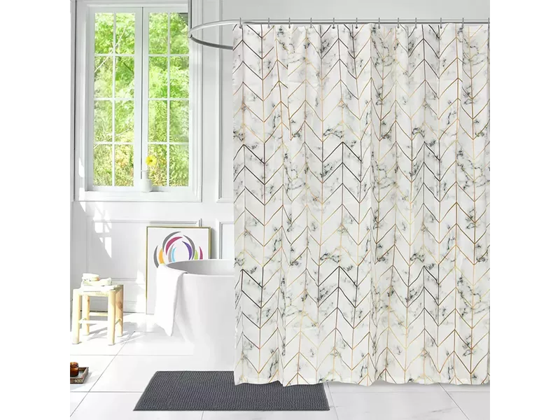 LINO ΚΟΥΡΤΙΝΑ ΜΠΑΝΙΟΥ MARMOR 180X200