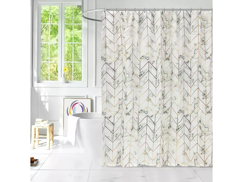 LINO ΚΟΥΡΤΙΝΑ ΜΠΑΝΙΟΥ MARMOR 180X200