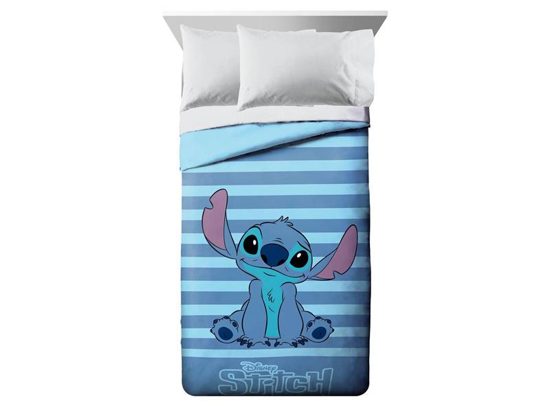 Πάπλωμα Disney Home Lilo & Stitch 43 160X240 Sky Blue 100% Microfiber