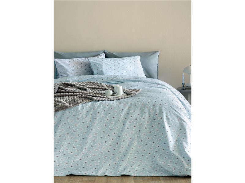 Παπλωματοθήκη Σετ Palamaiki FL6259 βαμβακερή            