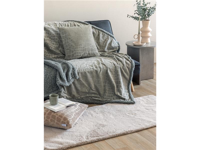 Κουβέρτα καναπέ Fleece Sherpa Palamaiki Flo 