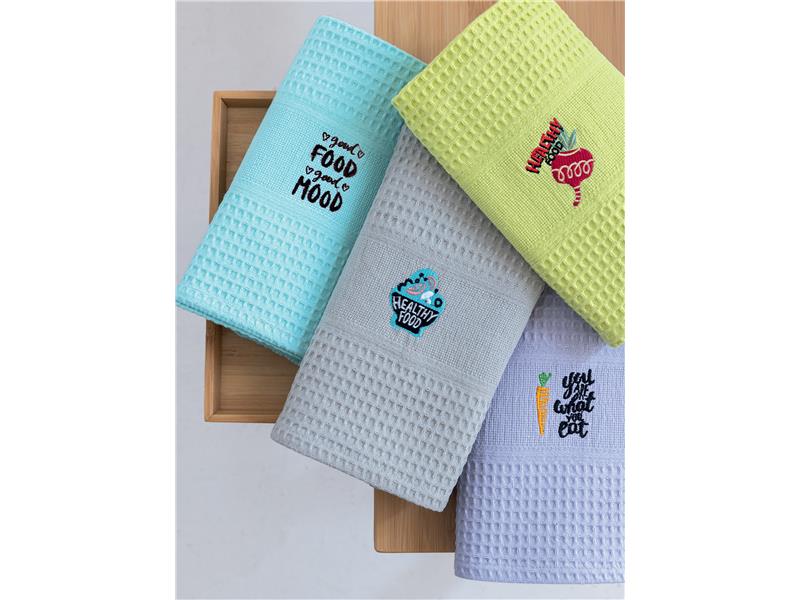 Σετ Πετσέτες κουζίνας Palamaiki Nora 100