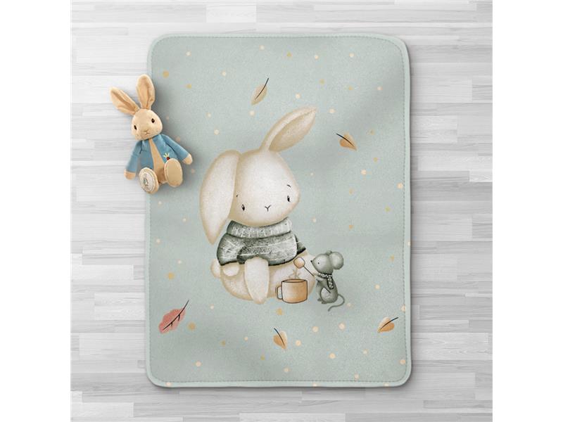 Κουβέρτα Κούνιας Λαγουδάκι