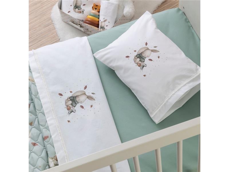 Κουβέρτα Κούνιας Λαγουδάκι