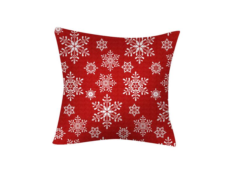 Μαξιλάρι Διακοσμητικό Χριστουγεννιάτικο Χιονονιφάδα