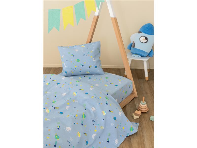 Σετ Σεντόνια bebe φανελένια Palamaiki PP100