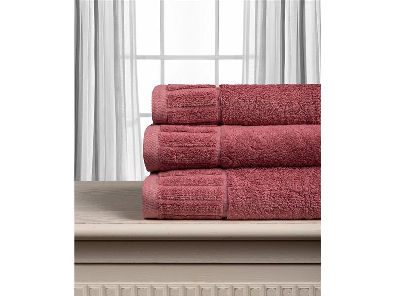 Βαμβακερή πετσέτα ΜΕΛΩΔΙΑ 600gsm (75cm x 150cm)  teracotta