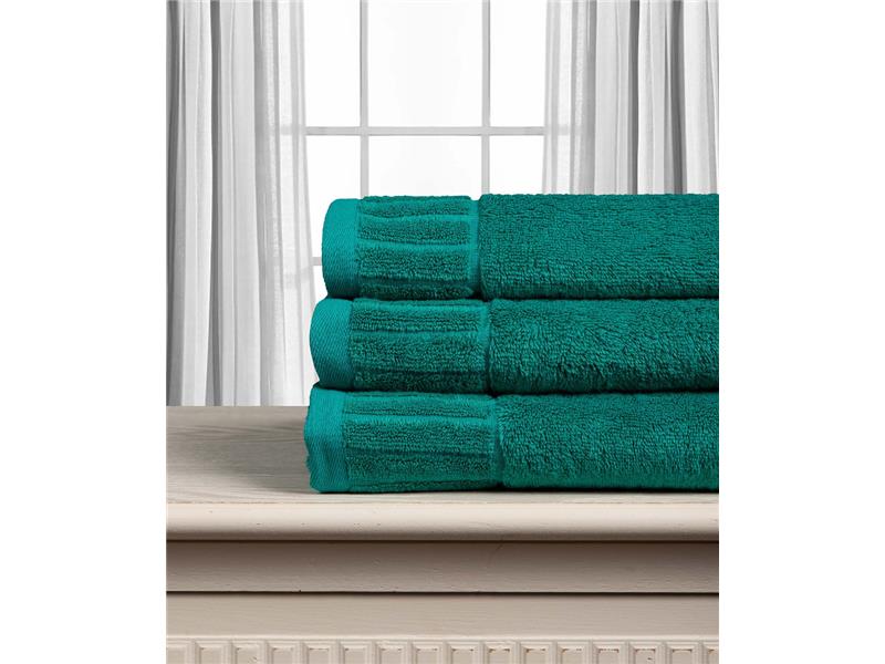 Βαμβακερή πετσέτα ΜΕΛΩΔΙΑ 600gsm (75cm x 150cm) green