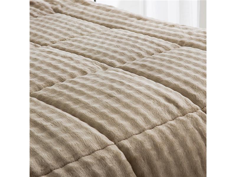 Κουβερτοπάπλωμα king size Art 12510 240x260 Μπεζ  