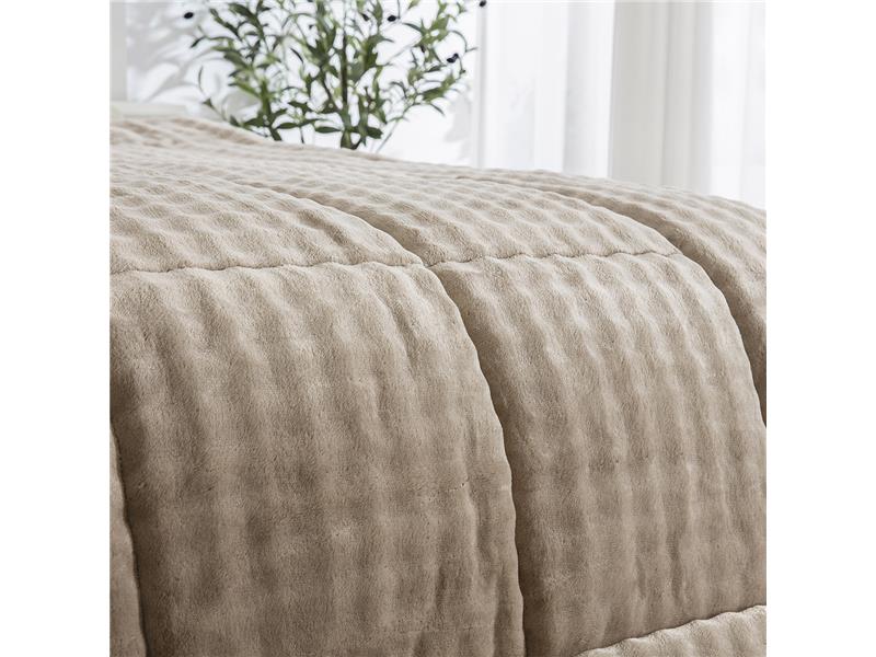 Κουβερτοπάπλωμα king size Art 12510 240x260 Μπεζ  