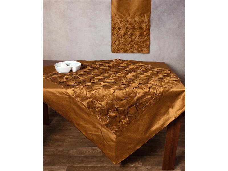 τραπεζοκαρέ (140cm X 140cm) 1018 μπρονζέ