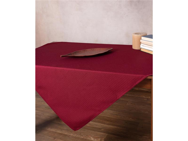 Τραπεζοκαρέ NELLY (135cm x 135cm) μπορντώ