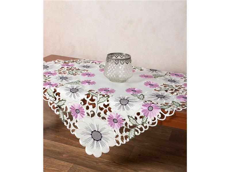 Σατέν κοφτό καρέ (60cm x 60cm) 291 μώβ