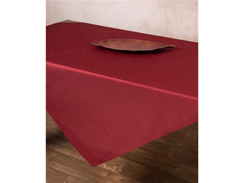 Σατέν τραπεζοκαρέ 2015 (130cm x 130cm) μπορντώ