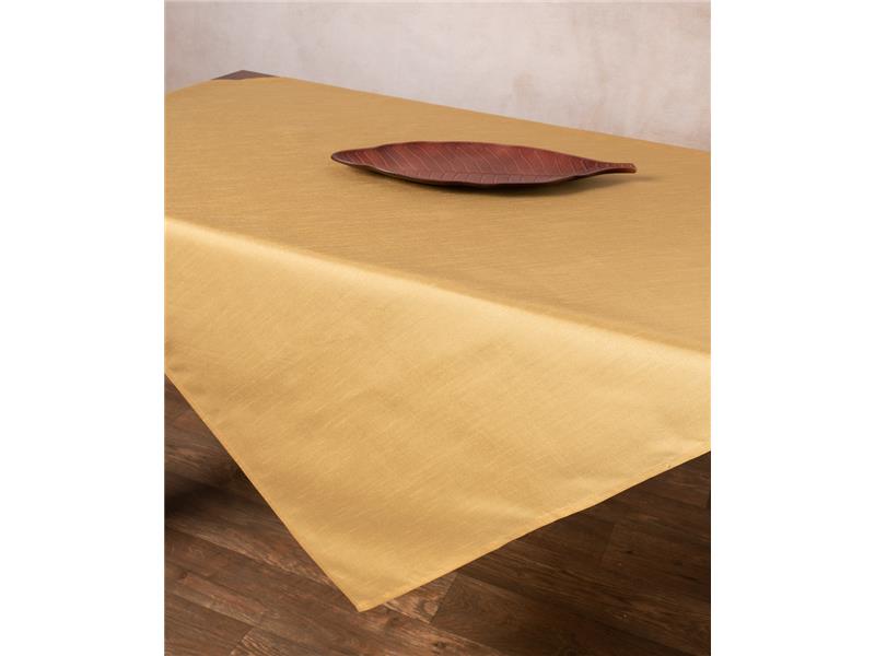 Σατέν τραπεζοκαρέ 2015 (130cm x 130cm) χρυσό