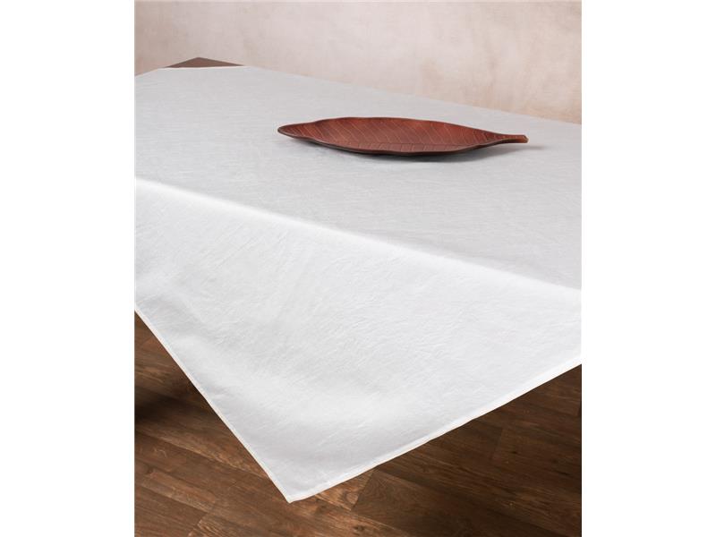 Σατέν τραπεζοκαρέ 2015 (130cm x 130cm) ivory