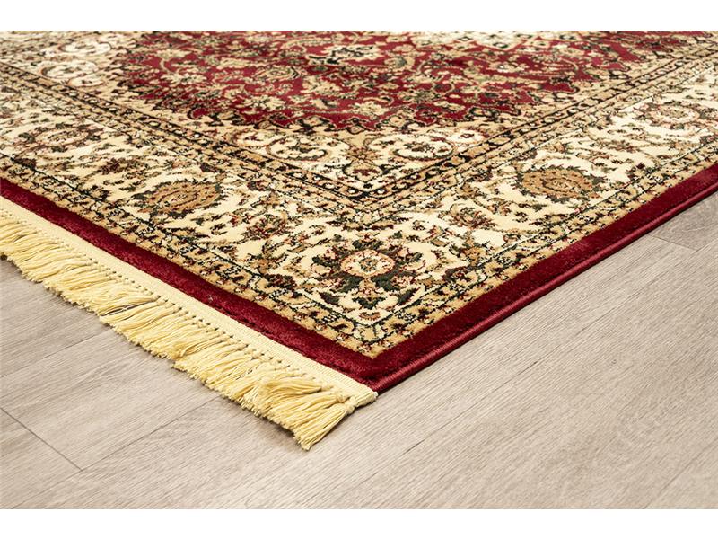 ΧΑΛΙ PERSIA 1019 BURGUNDY ΜΕ ΚΡΟΣΣΙ - 133X190  NewPlan