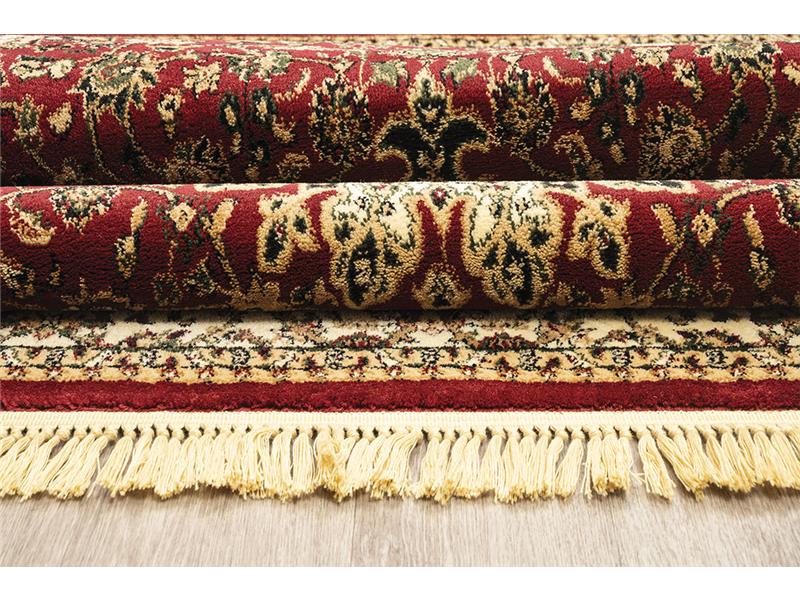 ΧΑΛΙ PERSIA 1019 BURGUNDY ΜΕ ΚΡΟΣΣΙ - 133X190  NewPlan