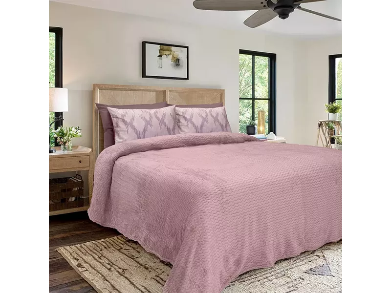 LINO ΚΟΥΒΕΡΤΑ PELUSA DPINK 220X240