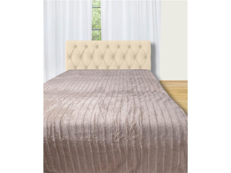 Fleece (220cm x 240cm) χωρίς sherpa Μπέζ