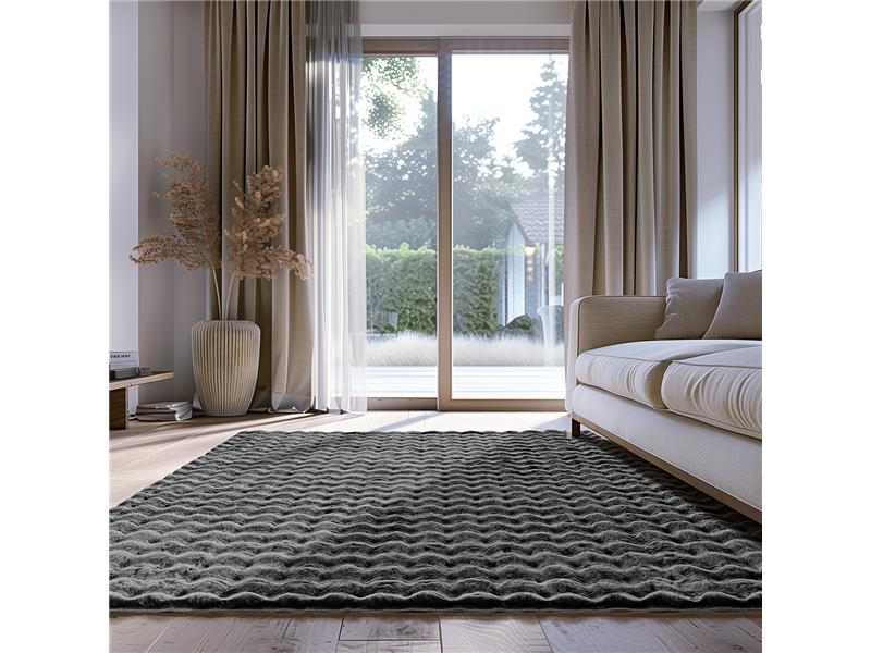 Χαλί Motion Art 9650 Ανθρακί  