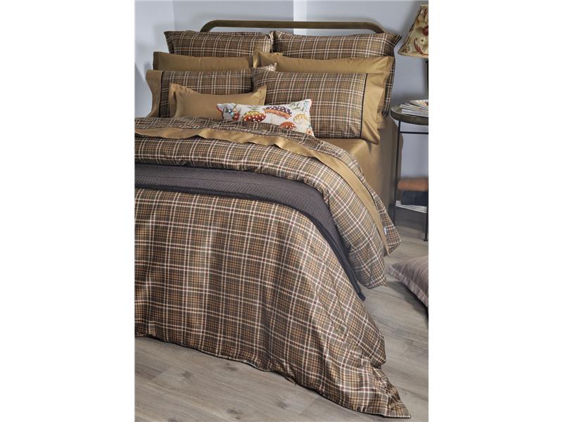 Σετ Σεντόνια Down Town S-848 Gold Carreaux