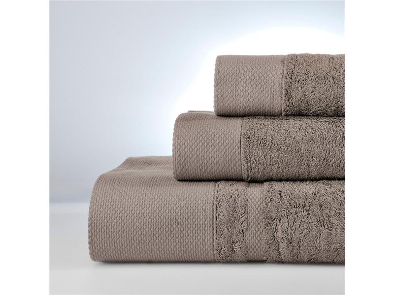 Σετ Πετσέτες 3 τεμαχίων Down Town New Rosa Brown