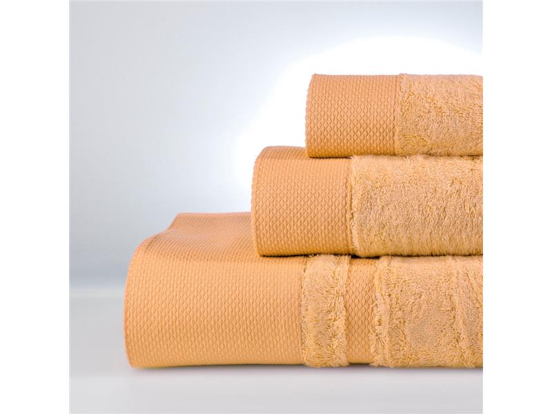 Σετ Πετσέτες 3 τεμαχίων Down Town New Rosa Yellow